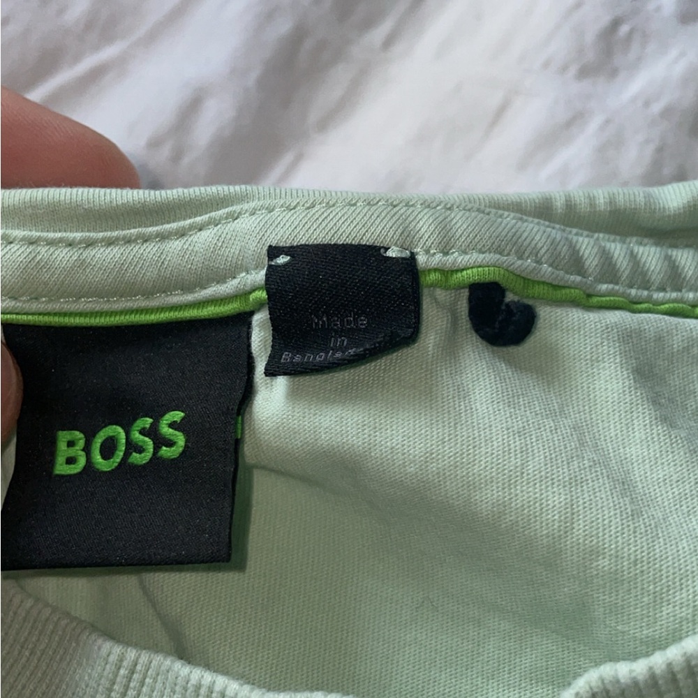 BOSS Kids Light Green Trousers